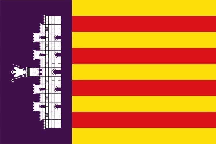 Majorca Mallorca flag