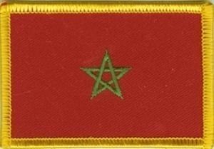 Marokko flag patch