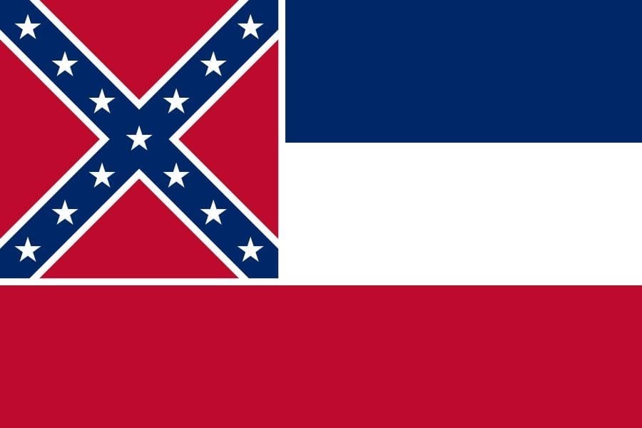 Mississippi State flag to 2020