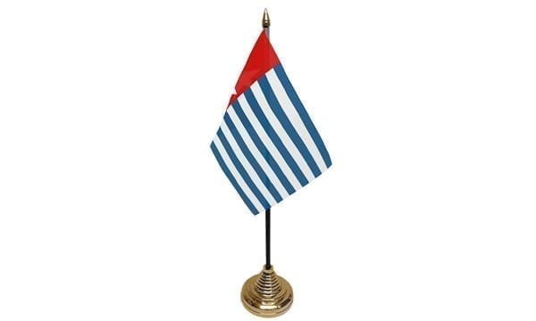 Morgenster West Papua tafelvlag