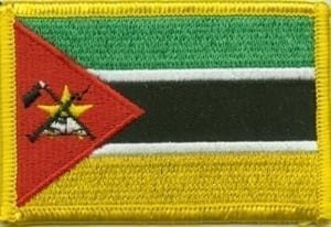 Mozambique flag patch