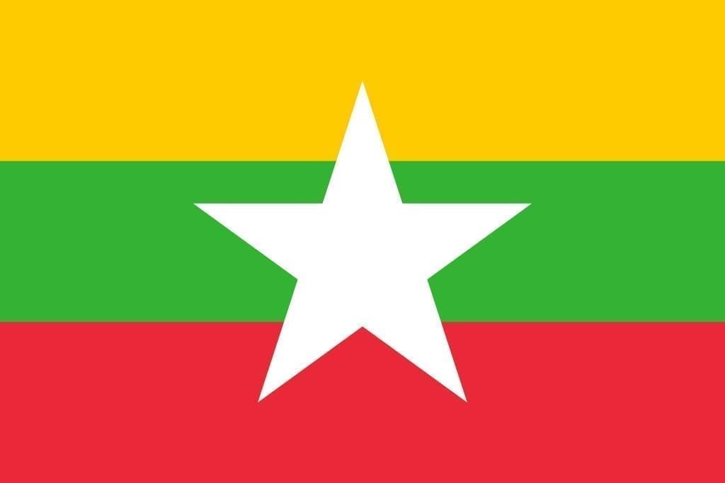 Birma Myanmar flag