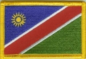 Namibia flag patch