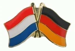 Nederland Duitsland vlag Vriendschapsspeldje
