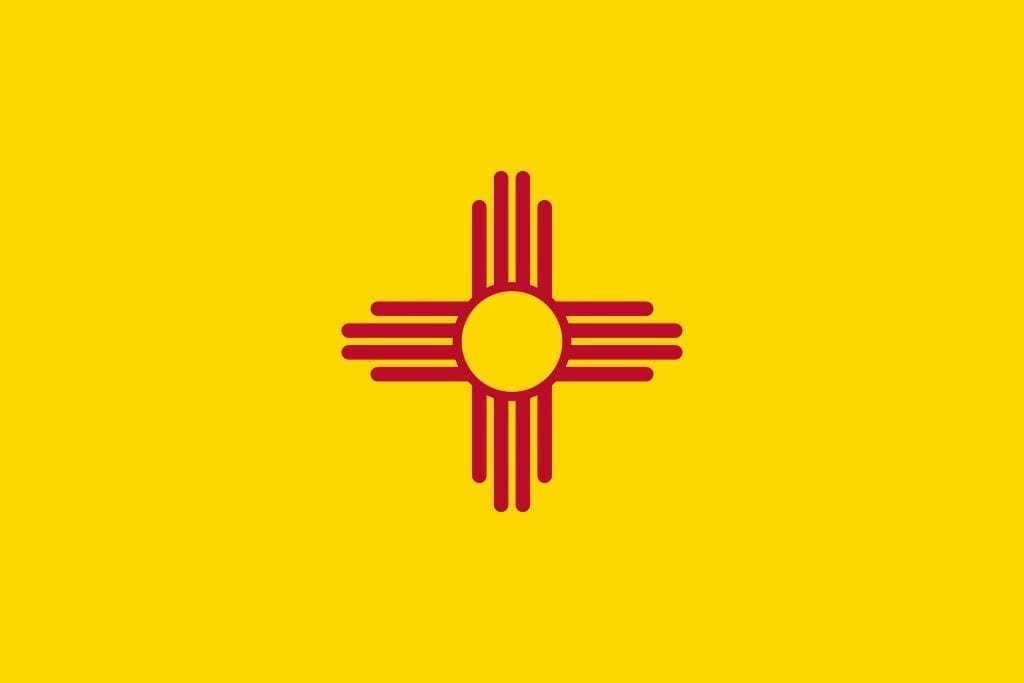 New Mexico staat flag