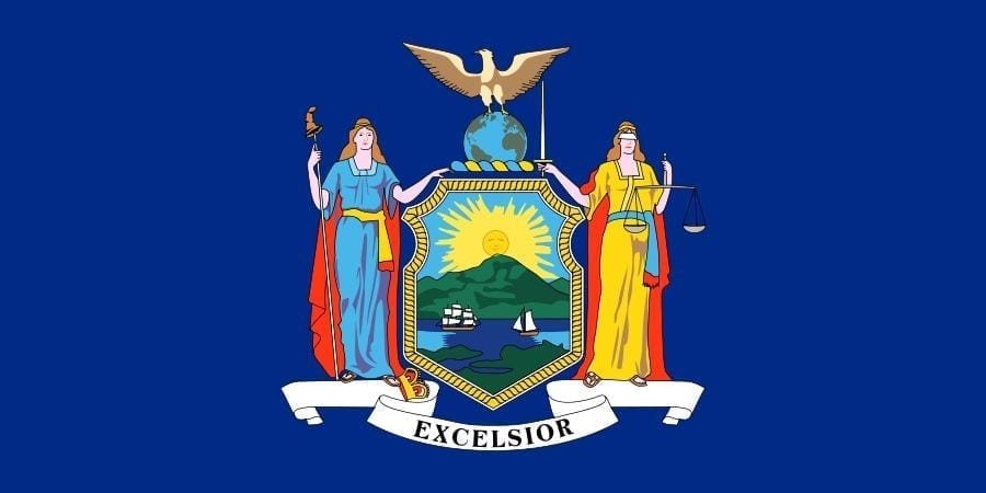 New York state flag