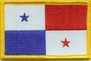 Panama flag patch