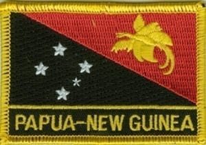 Papua New Guinea flag patch