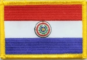 Paraguay flag patch