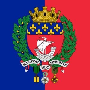 French Region Paris flag