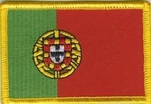 Portugal flag patch