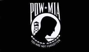 POW MIA Prisoner of War flag