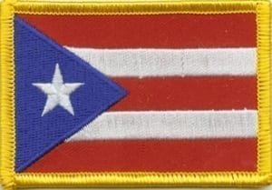 Puerto Rico flag patch