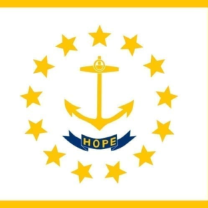 Rhode Island State flag
