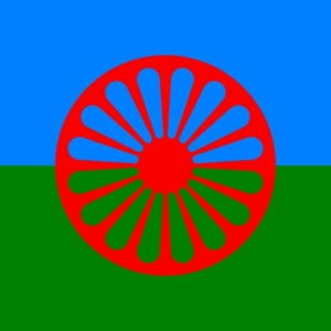 Gypsy Roma flag