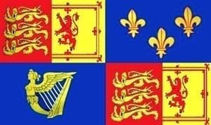Royal Banner 1707-1714 Queen Anne