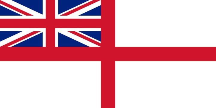 British White Ensign Marine flag