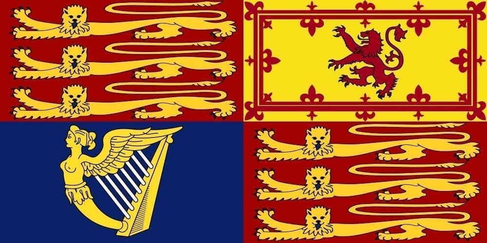 UK Royal Standard flag