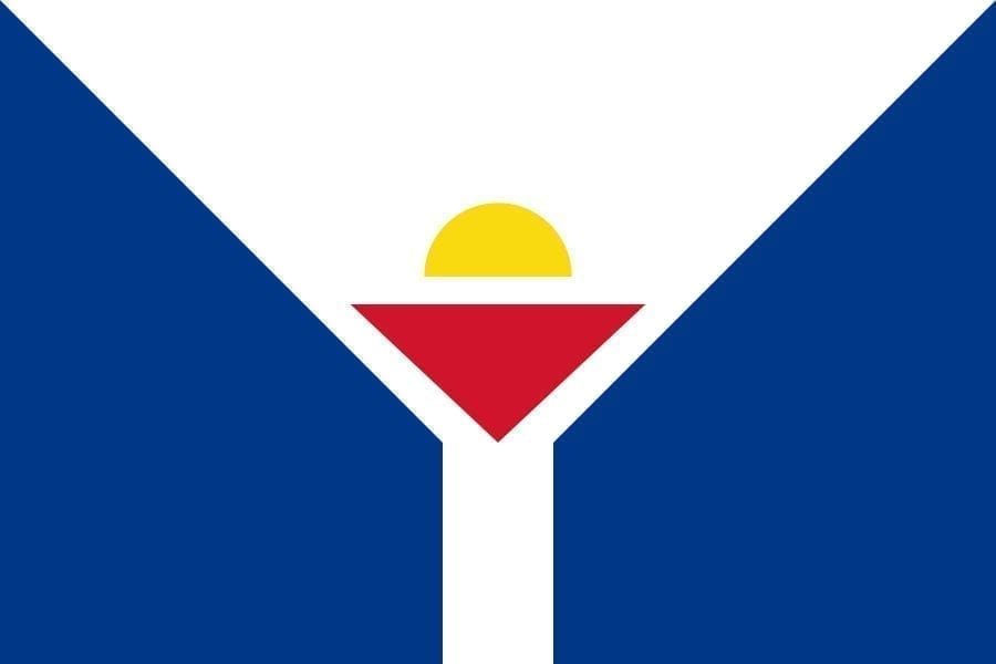 Saint Martin vlag