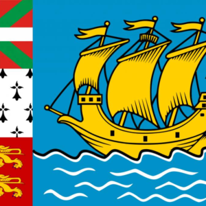 Saint Pierre and Miquelon flag