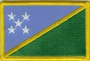 Salomon Islands flag patch