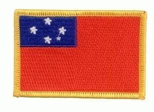 Samoa flag patch