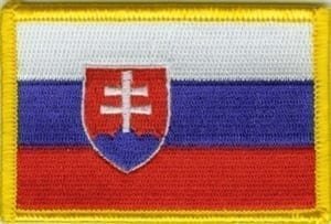 Slovakia flag patch