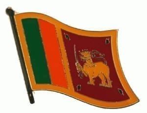 Sri Lanka flag Pin