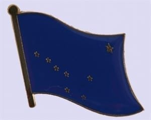 Starry Plough flag Pin