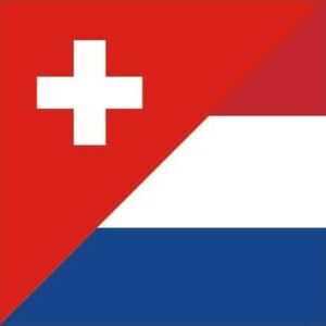 Switzerland Netherlands Friendship Combi flag