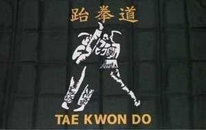 Tae kwon do flag