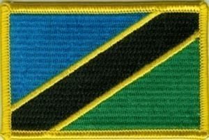 Tanzania flag patch