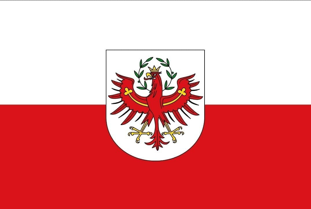 Tirol Deelstaat Oostenrijk vlag