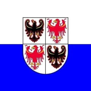 Trentino South Tirol region flag