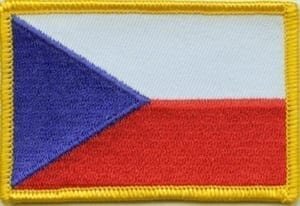 Czech Republic flag patch