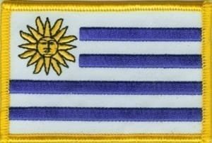 Uruguay flag patch