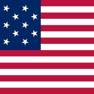 USA 15 Stars 1795 to 1818 flag
