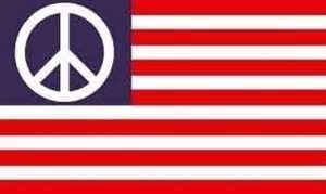 USA CND Peace flag