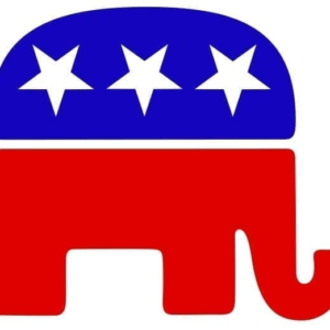 USA Republican Party flag