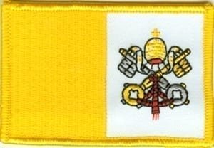 Vatican City Vatican flag patch