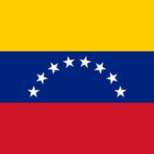 Venezuela flag 8 stars