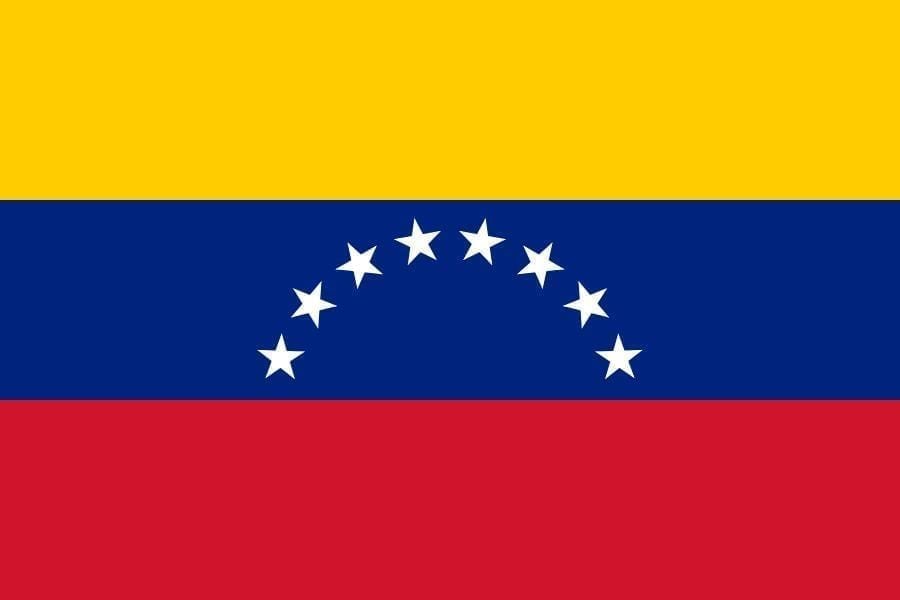 Venezuela flag 8 stars