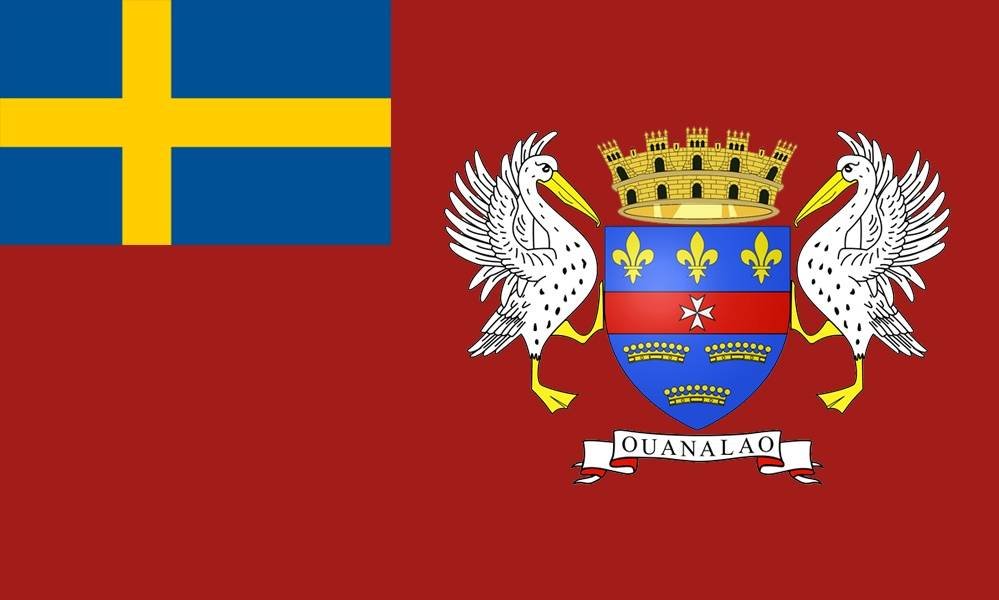 Saint Barthelemy flag