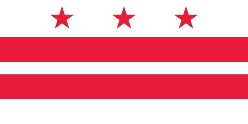 Washington DC flag
