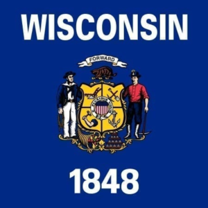 Wisconsin State flag