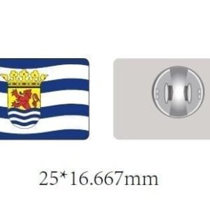 Zeeland Provincie vlag speldje