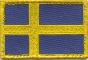 Sweden flag patch