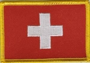 Switzerland Swiss flag patch