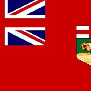 Manitoba province flag