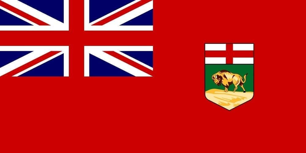 Manitoba province flag